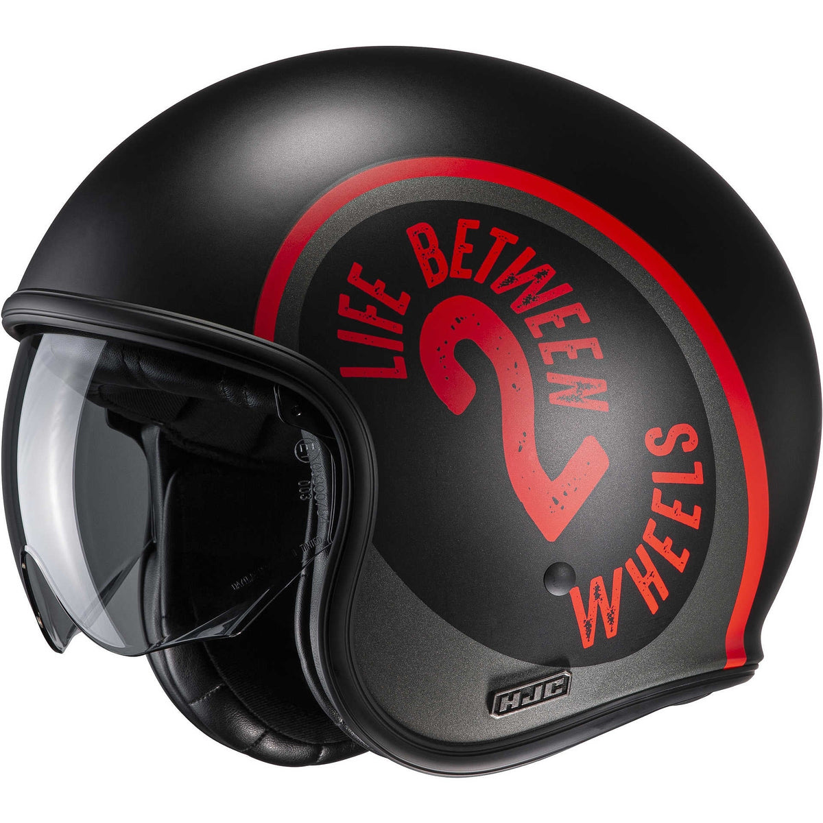 HJC V30 Harvey MC1SF Casco abierto de estilo retro clásico para motocicleta