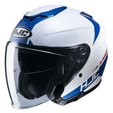 HJC I30 BARAS SEMI MAT BLANC PERLE
