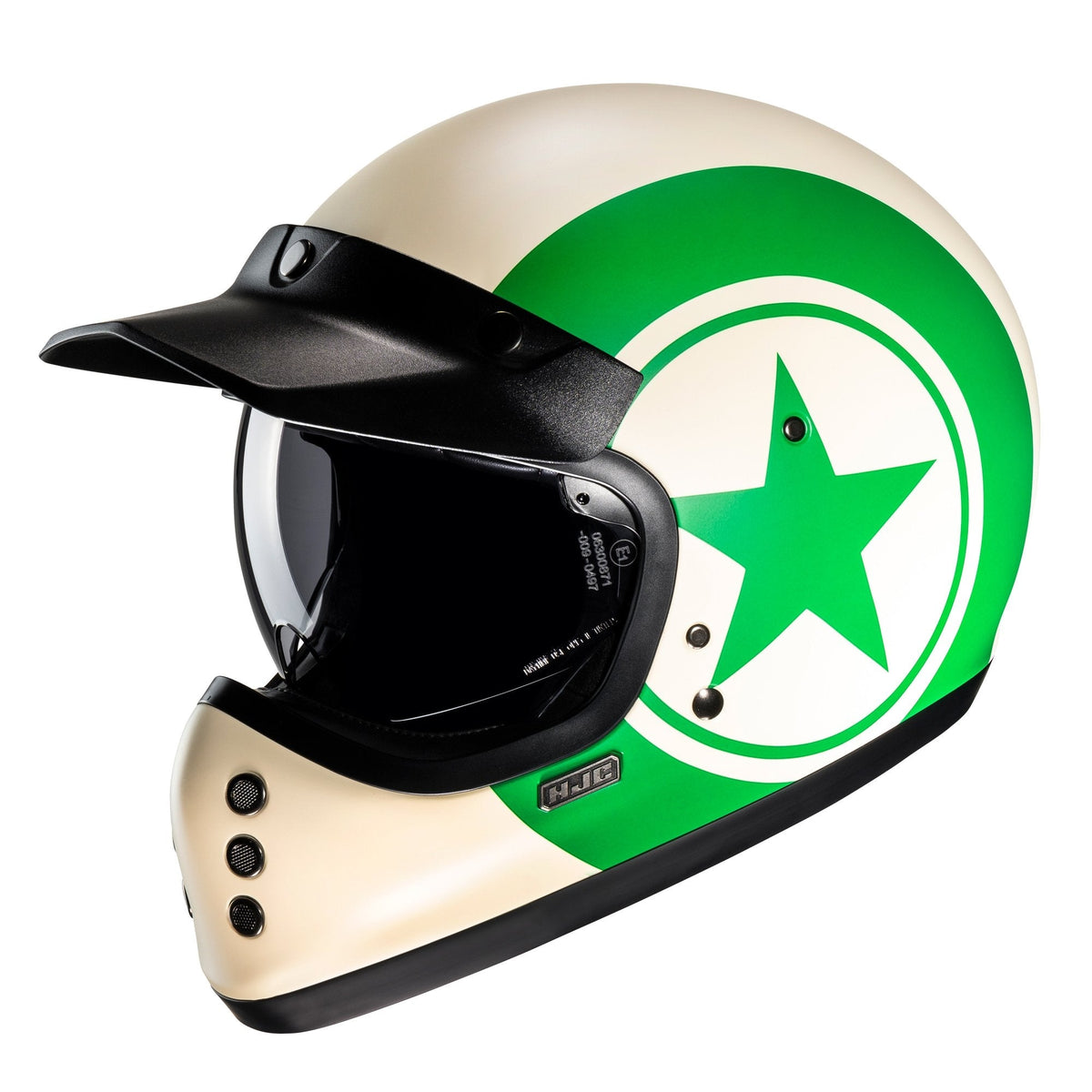 HJC V60 NYX MC4SF ESTILO CLÁSSICO MOTO CAPACETE INTEGRAL