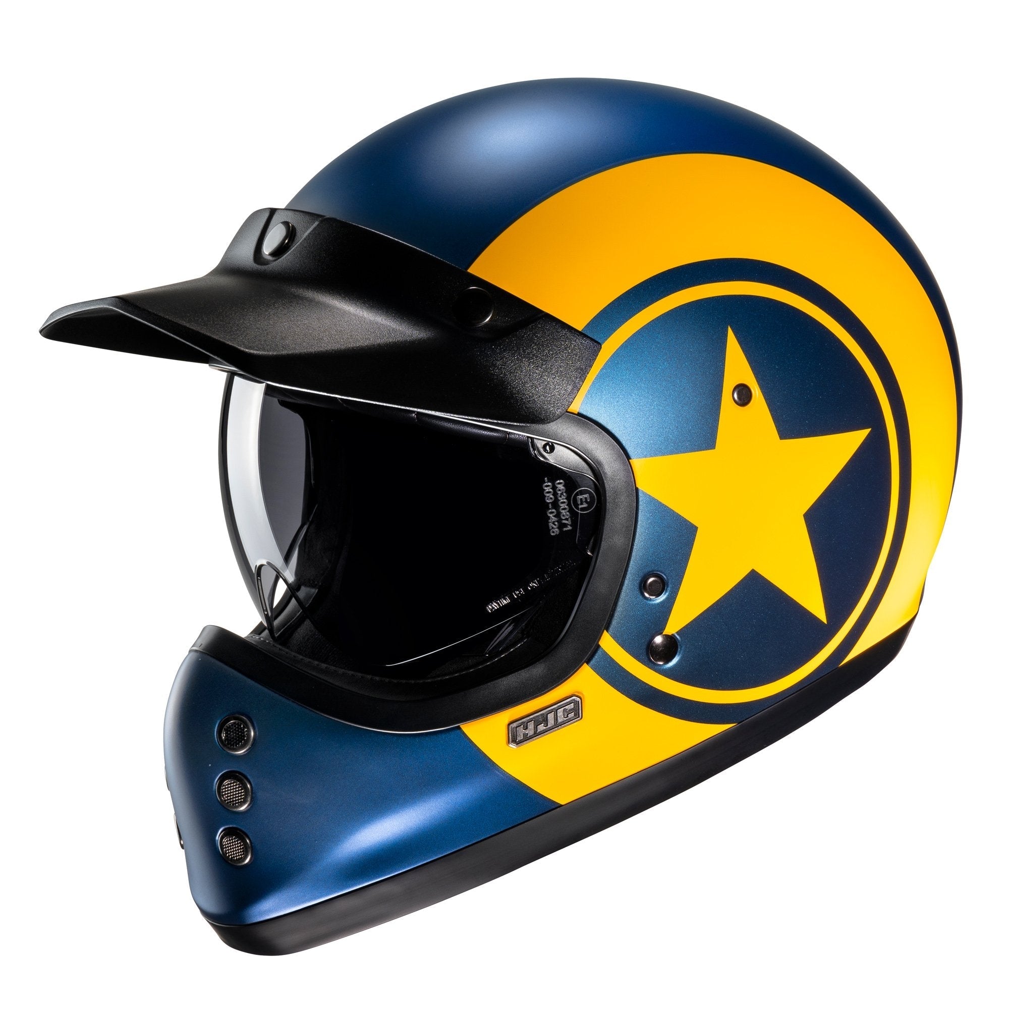 HJC V60 NYX MC3SF ESTILO CLÁSSICO MOTO CAPACETE INTEGRAL ECE 22.06