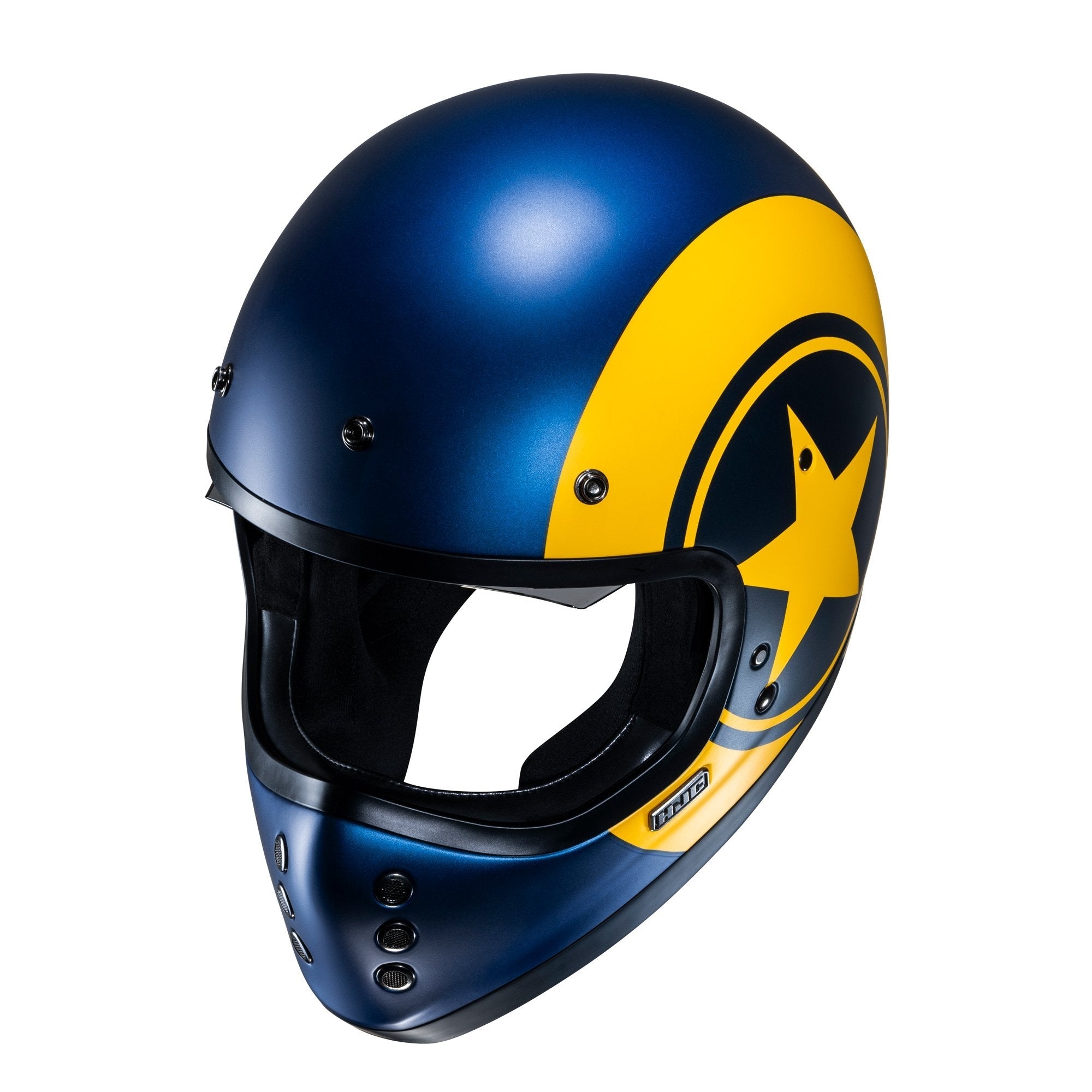 HJC V60 NYX MC3SF ESTILO CLÁSSICO MOTO CAPACETE INTEGRAL ECE 22.06