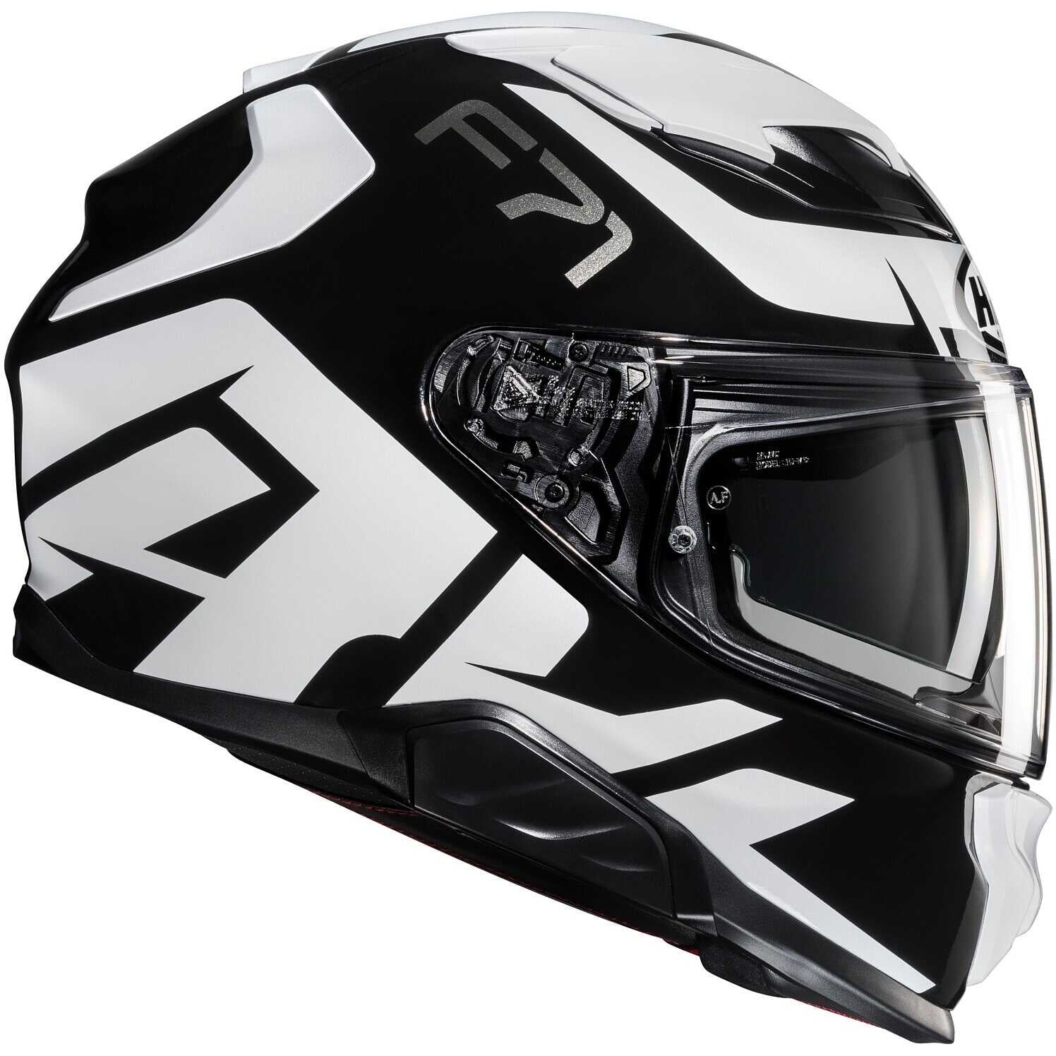 HJC F71 BARD MC5 black white Integral Motorcycle Casco – 2 – Maximomoto PT