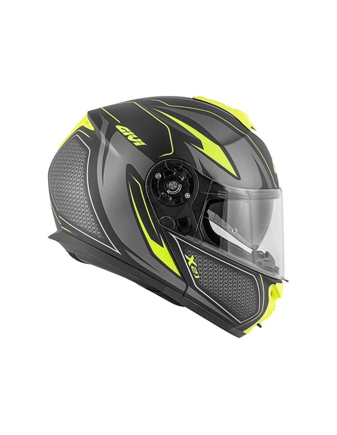 GIVI MOD X. 21 CHALLENGER SHIVER Motorcycle Modular Helmet Titani Black  – 3 – Maximomoto PT