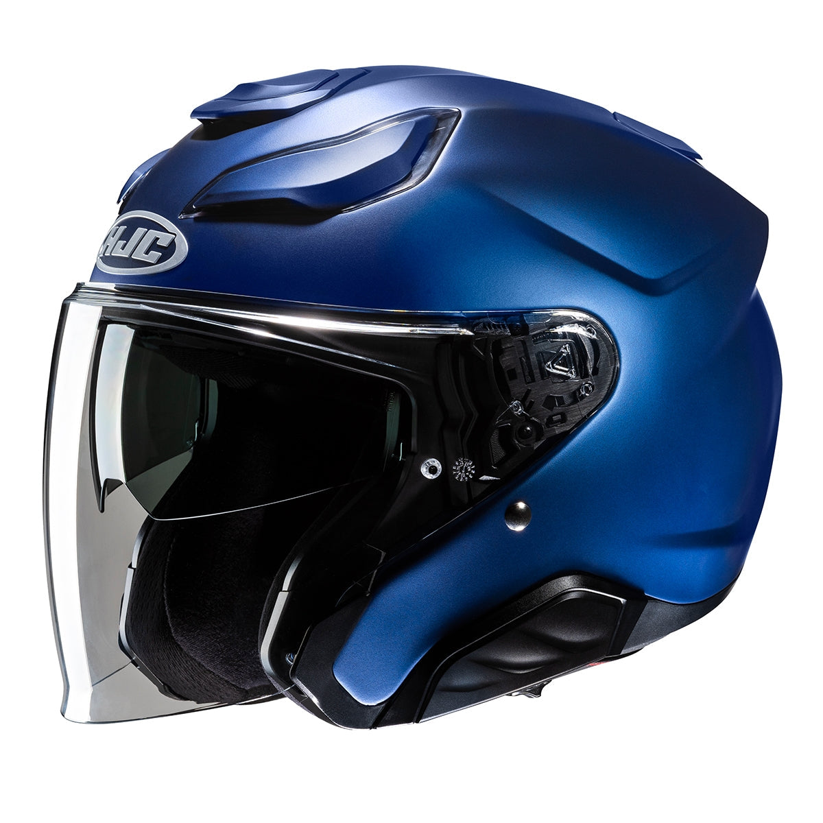 HJC F31 SEMI FLAT METALLIC BLUE