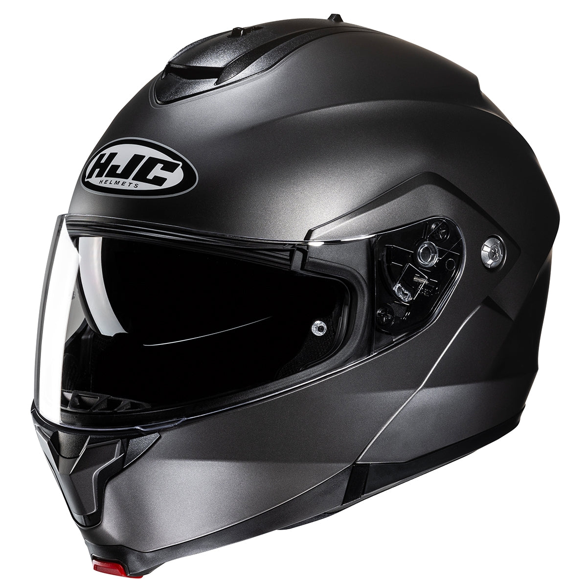 HJC C91N SEMI FLAT TITANIUM