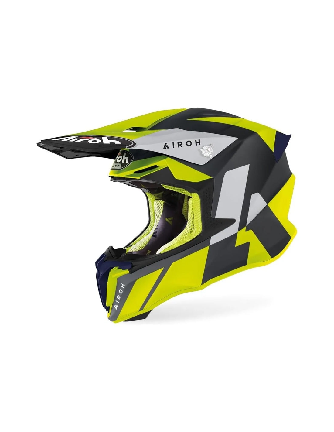AIROH - CASCOS TWIST 2.0 LIFT YELLOW/BLUE MATT