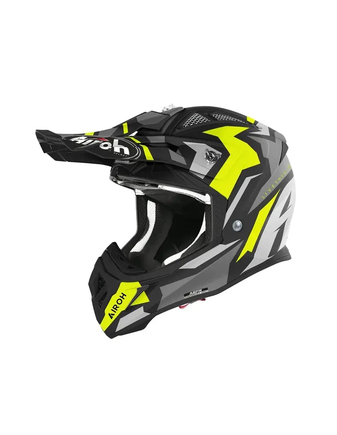 AIROH - CASCOS AVIATOR ACE SWOOP YELLOW MATT