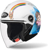 AIROH - CASCOS MR JET ME CONTRO TE GLOSS