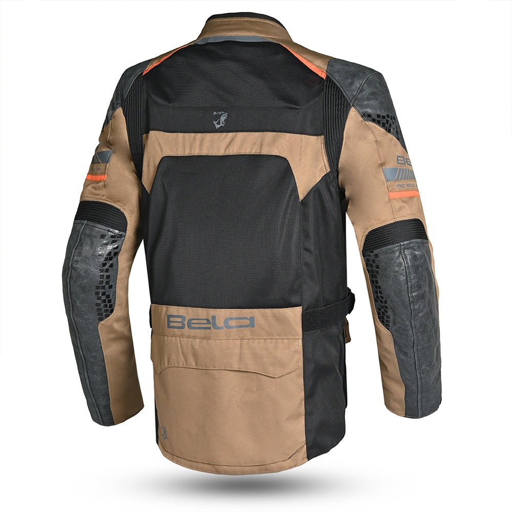 BELA ONSAKER Moto Textil Casacos Areia Preta Laranja