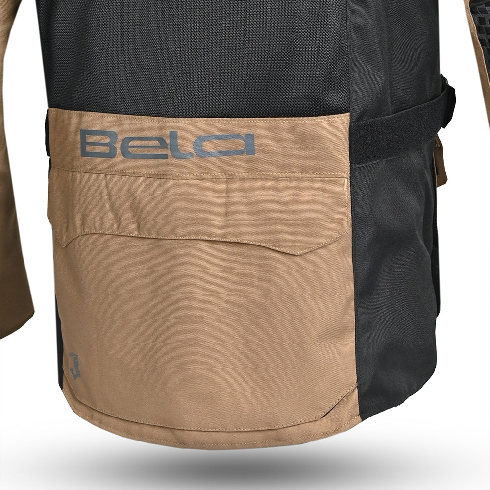 BELA ONSAKER Moto Textil Casacos Areia Preta Laranja