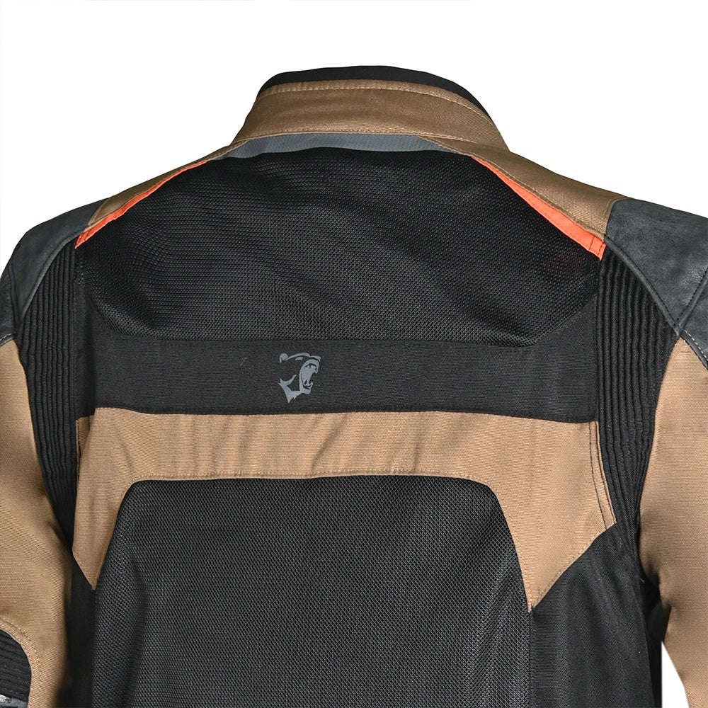 BELA ONSAKER Moto Textil Casacos Areia Preta Laranja