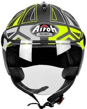 AIROH - JT CONVERT YELLOW MATT HULLS – 3 – Maximomoto PT