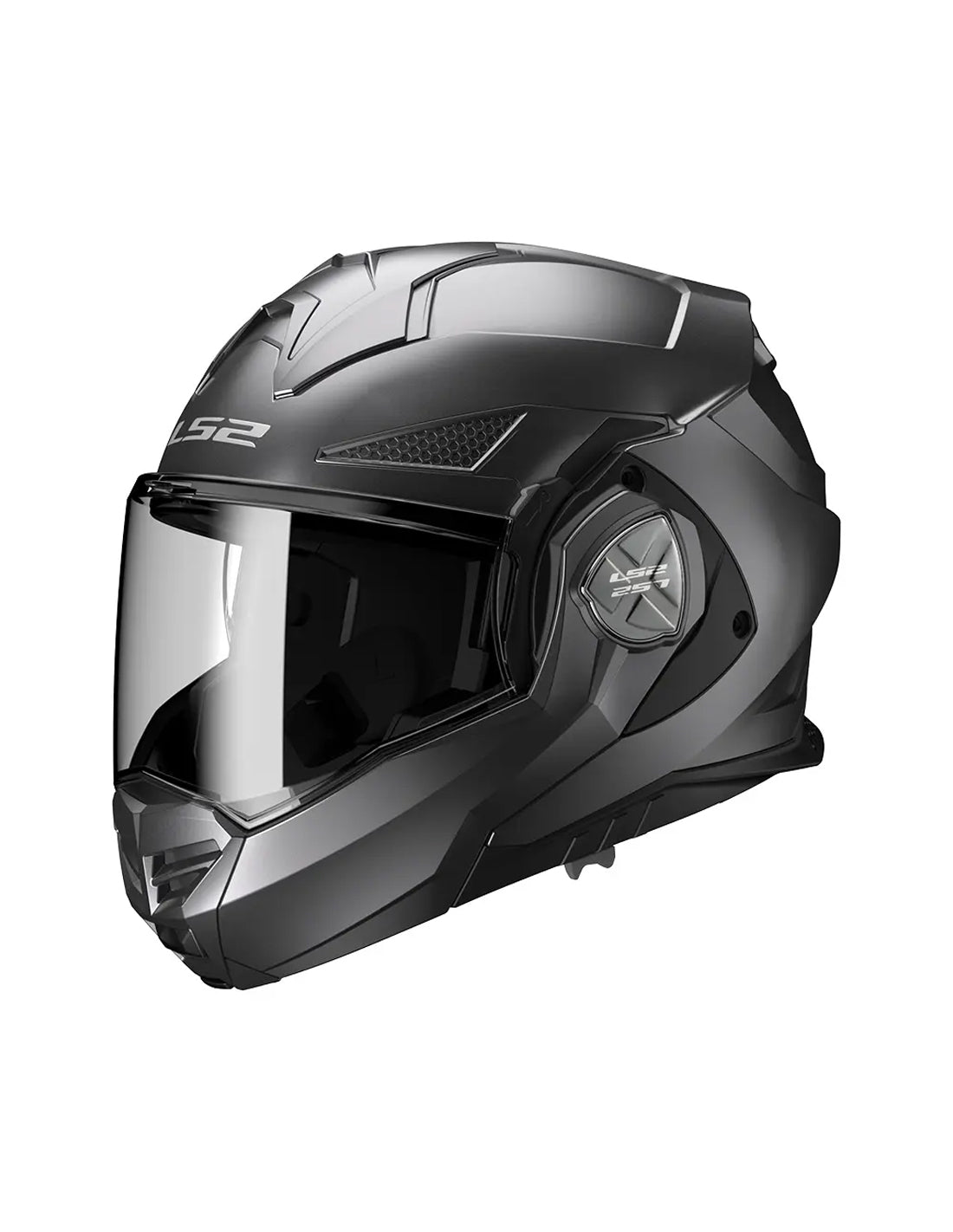 LS2 FF901 ADVANT X MOTO MODULAR CAPACETE TITÂNIO SÓLIDO MATE