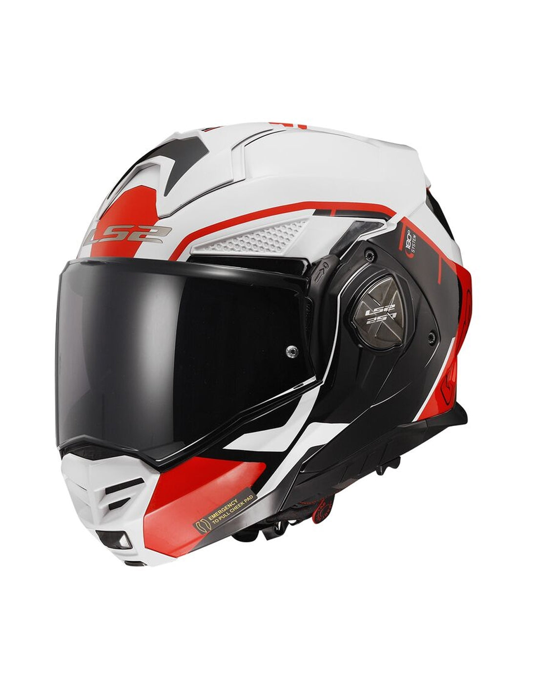 LS2 FF901 ADVANT X METRYK WHITE RED – 1 – Maximomoto PT