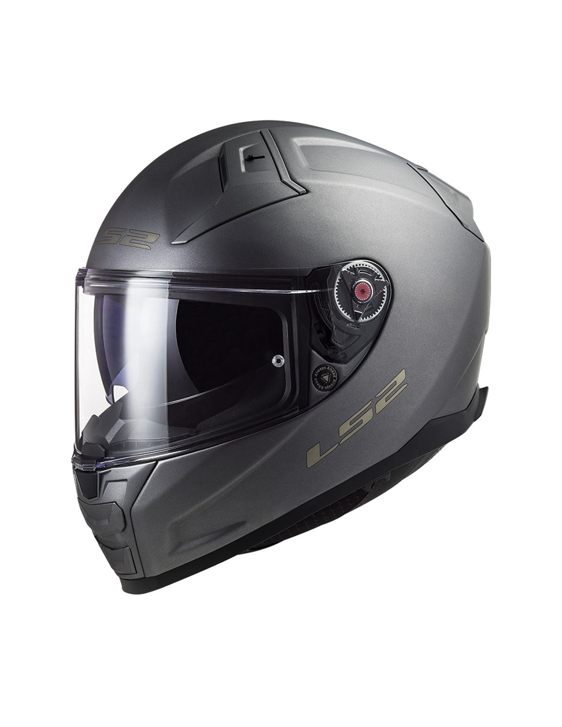 LS2 FF811 VECTOR II SOLID MATT TITANIUM