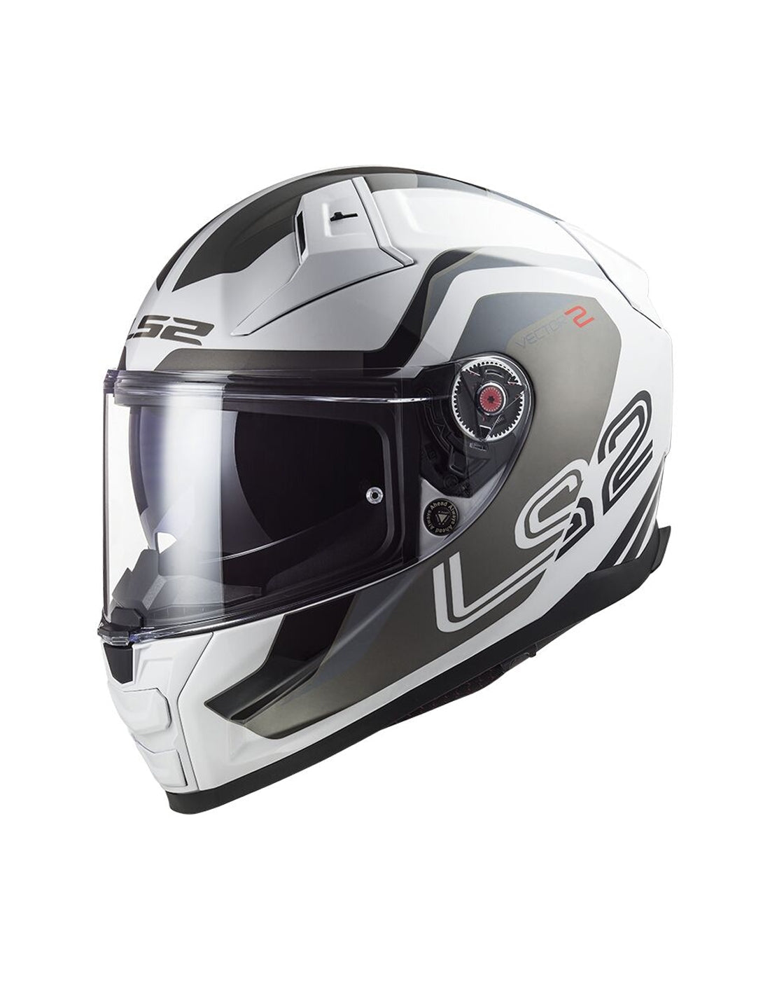 LS2 FF811 VECTOR II CAPACETE INTEGRAL DE MOTO BRANCO TITAN.SILVER – 1 – Maximomoto PT