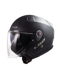 LS2 OF603 INFINITY II SOLID MATT BLACK-06