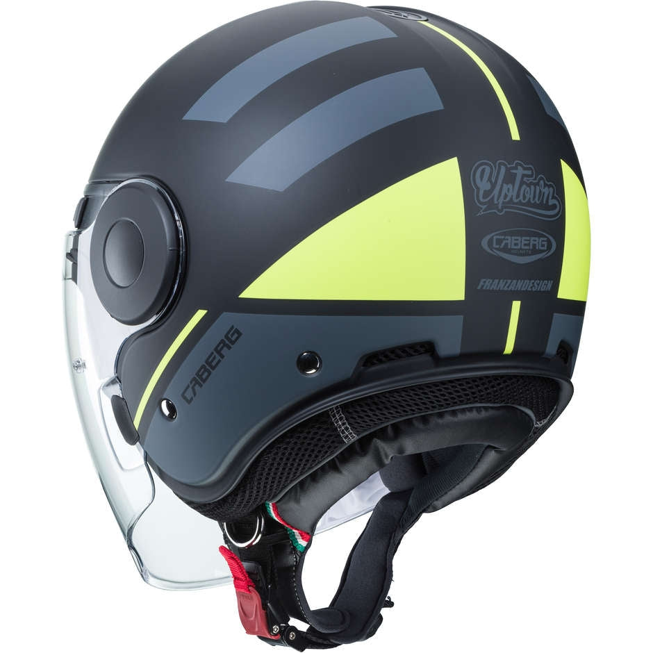 CABERG-CASCO UPTOWN LOFT MATT BLACK/ANTHRA/YELLOW F