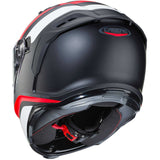 CABERG-CASCO AVALON BLAST MATT BLACK/WHITE/RED FLUO
