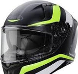 CABERG-CASCO AVALON BLAST MATT BLACK/WHITE/YELLOW FLUO