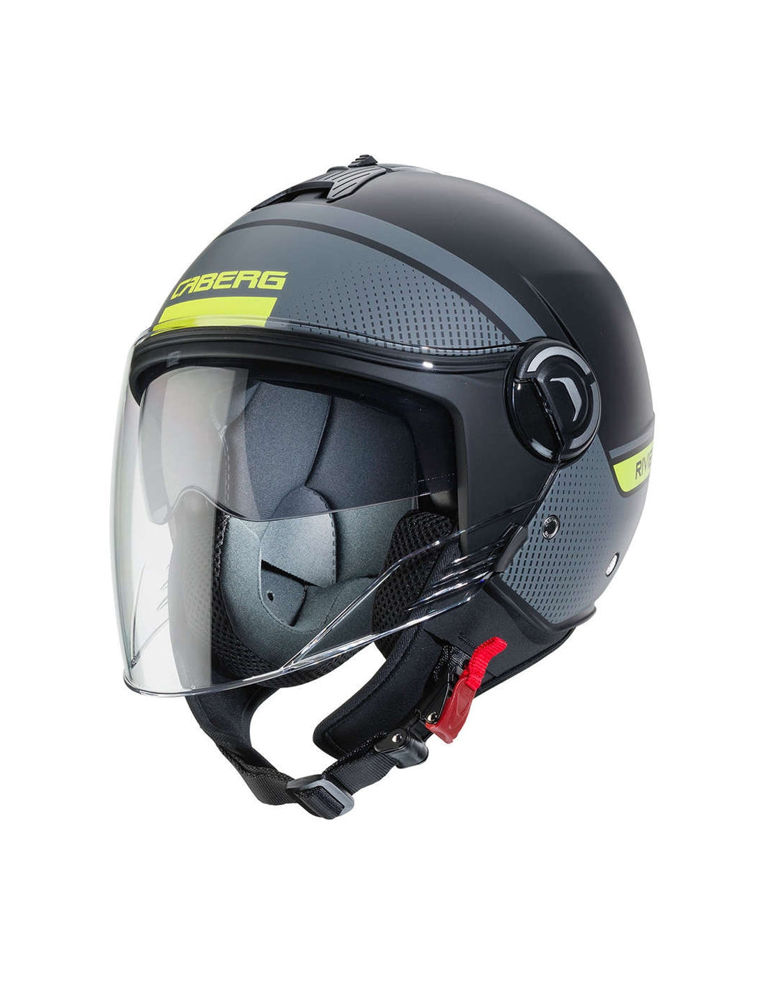 CABERG-CASCO RIVIERA V4 ELITE MATT/BLACK/ANTHRA/ORANGE FL