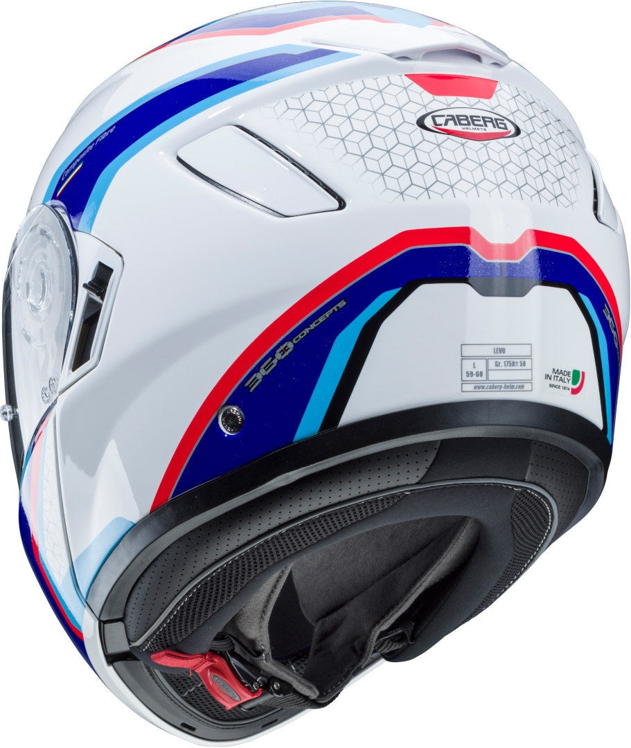 CABERG-CASCO LEVO SONAR WHITE/BLUE/LIGHT BLUE/RED