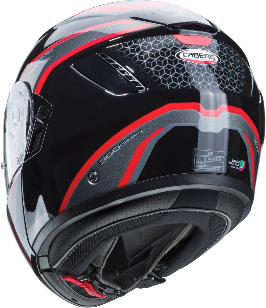 CABERG-CASCO LEVO SONAR BLACK/RED/ANTHRA/SIL