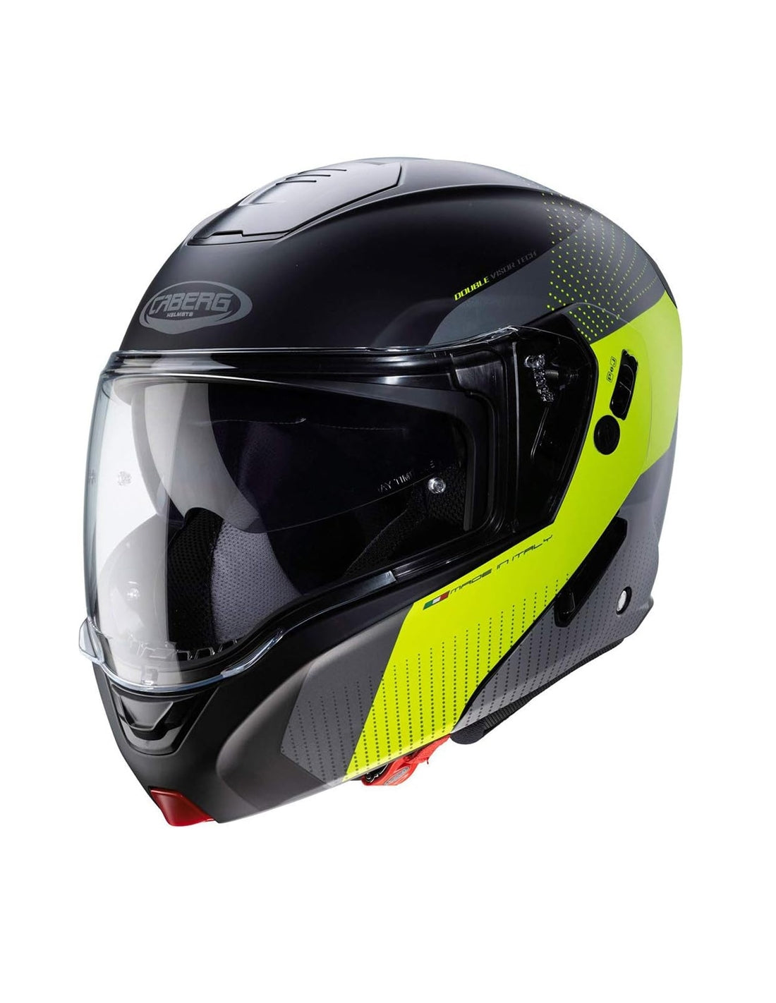 CABERG-CASCO HORUS SCOUT MATT BLAC/RED FLUO/ANTHRA/SILV