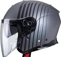 CABERG-CASCO FLYON BAKARI MATT GUN METAL/BLACK