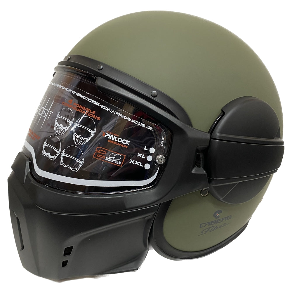 CABERG-CASCO GHOST MATT MILITARY GREEN
