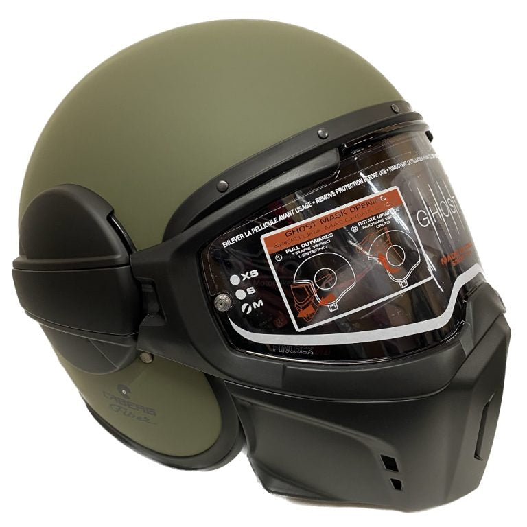 CABERG-CASCO GHOST MATT MILITARY GREEN