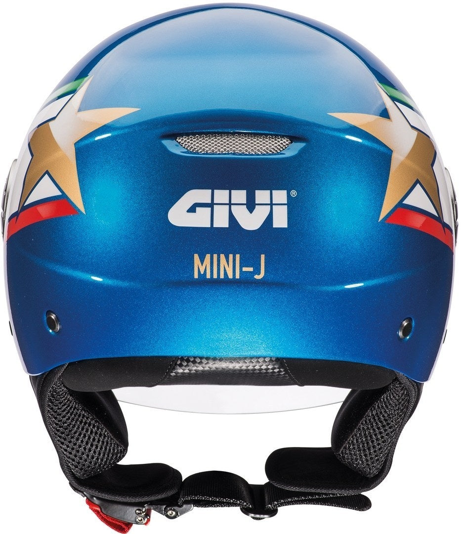 GIVI 10.7 MINI-J.D Moto Jet Capacetos Azul-Ml – 3 – Maximomoto PT