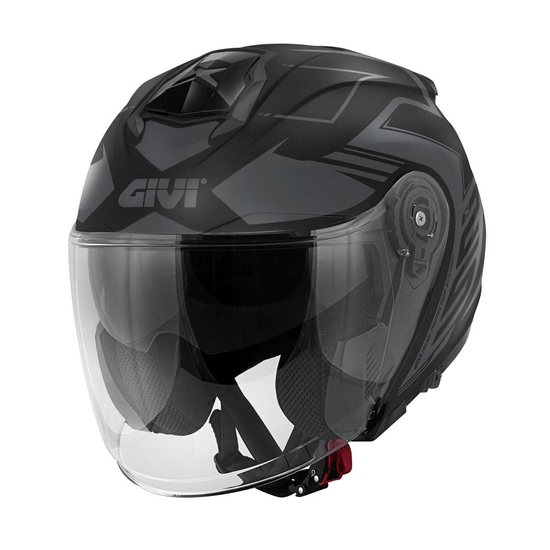 GIVI - CASCO JET X25 TRACE NEGRO TITANIO