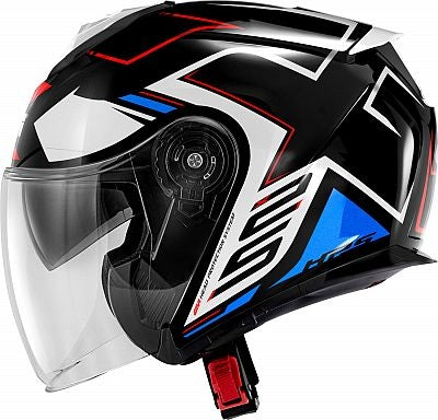 GIVI - CASCO JET X25 TRACE NEGRO BLANCO AZUL