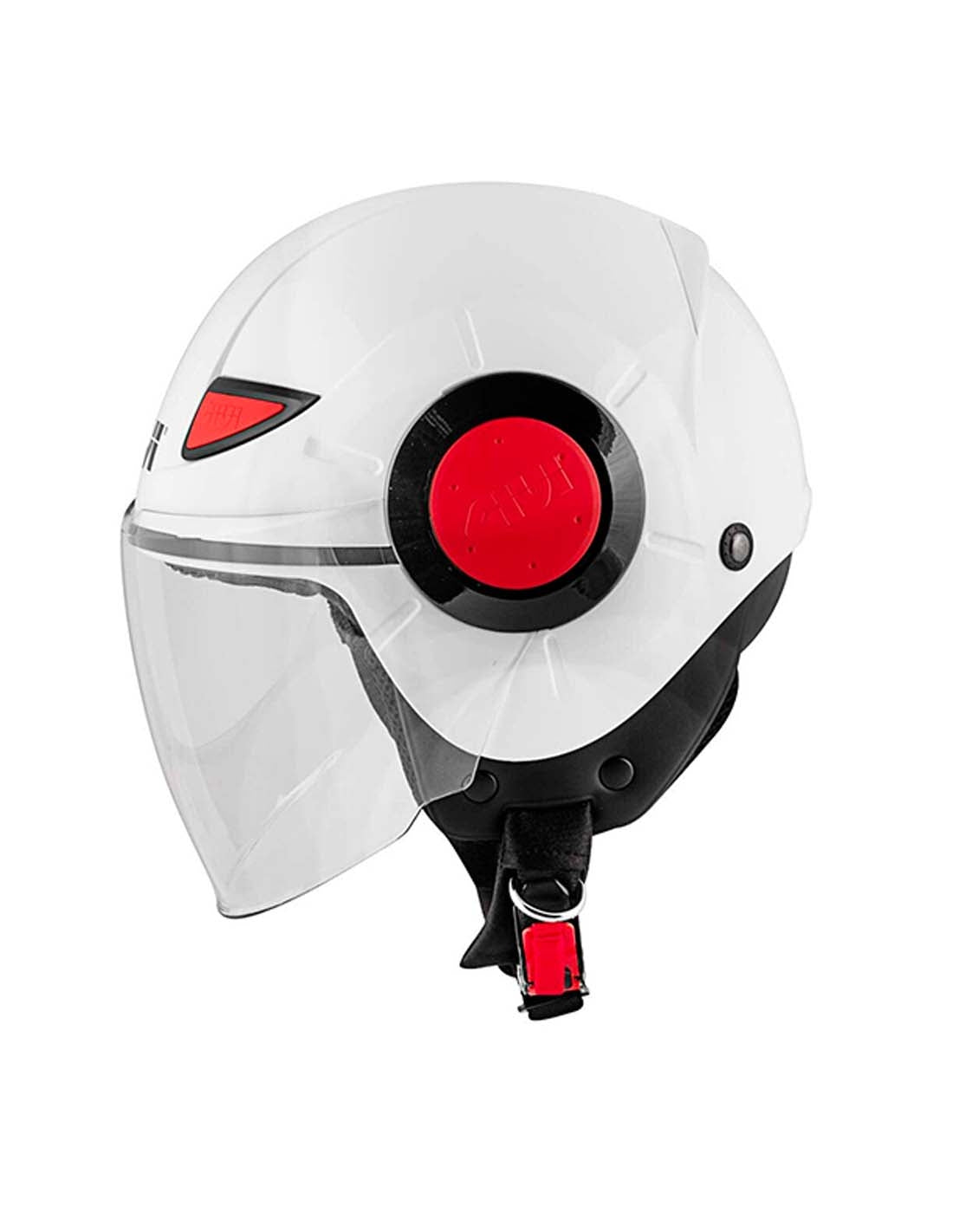 GIVI J.05 VLD Moto Junior Integral Capacetes Branco Sólido – 1 – Maximomoto PT