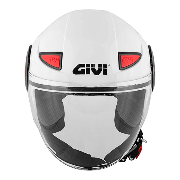 GIVI J.05 VLD Moto Junior Integral Capacetes Branco Sólido – 2 – Maximomoto PT