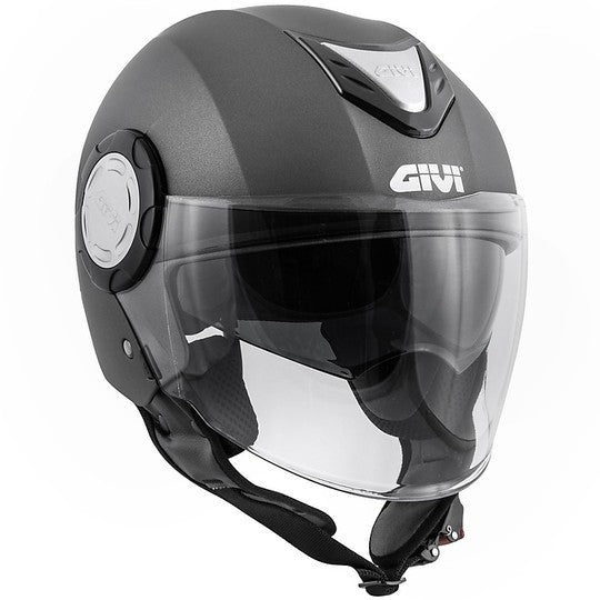 GIVI CASCO JET 124/FUTURE.D/SOLID TITANIO – 3 – Maximomoto PT
