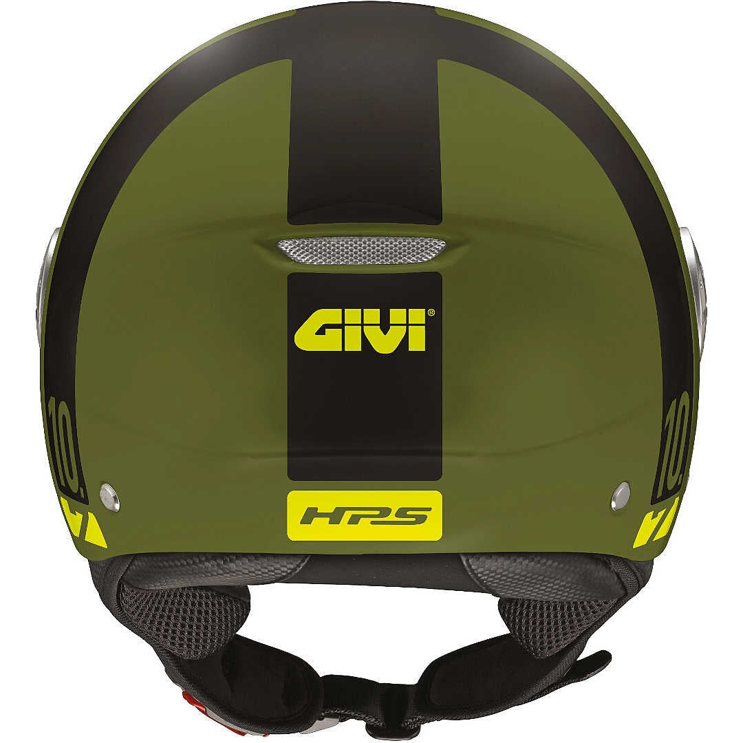 GIVI CASCO DJET 107/MINI-J.D/CONCEPT VERDE-MT/NEGRO