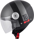 GIVI CASCO DJET 107/MINI-J.D/CONCEPT GRIS-MT/GRIS/RED