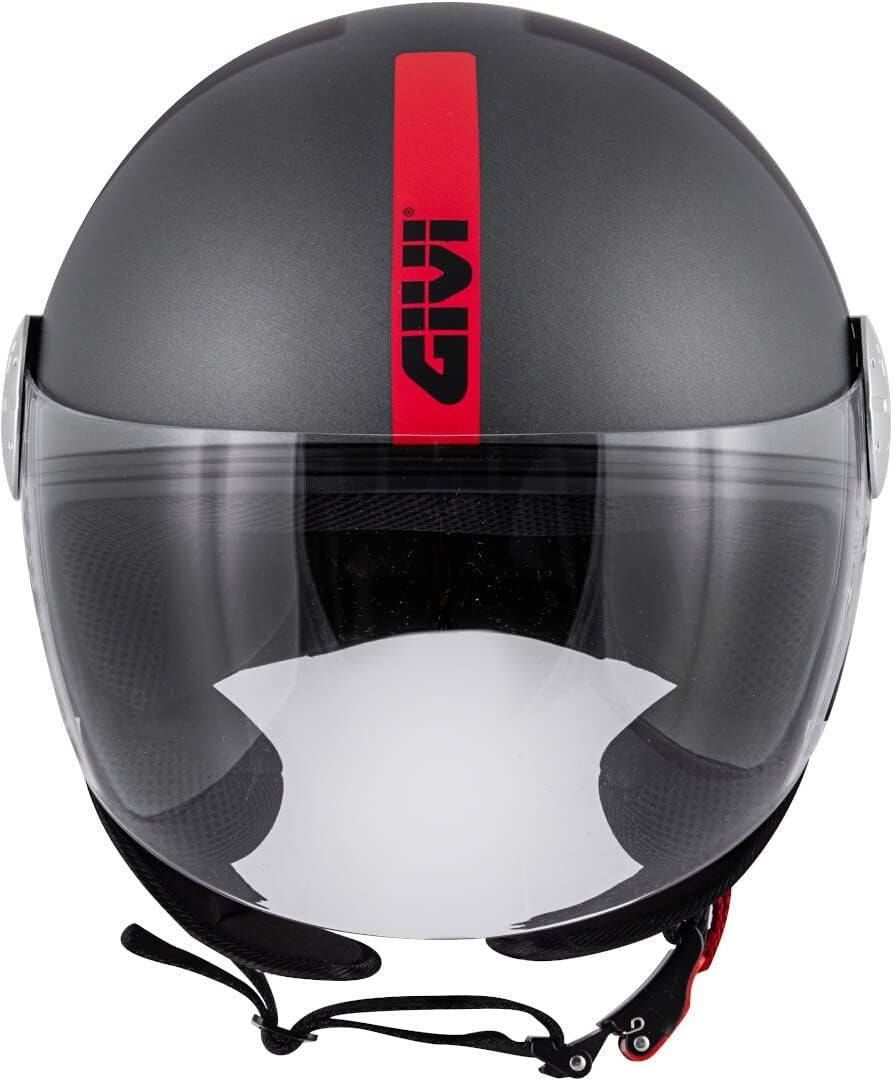 GIVI CASCO DJET 107/MINI-J.D/CONCEPT GRIS-MT/GRIS/RED