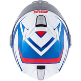 GIVI MOD X.23 SYDNEY POINTED Moto Modular Capacete Branco Azul Vermelho