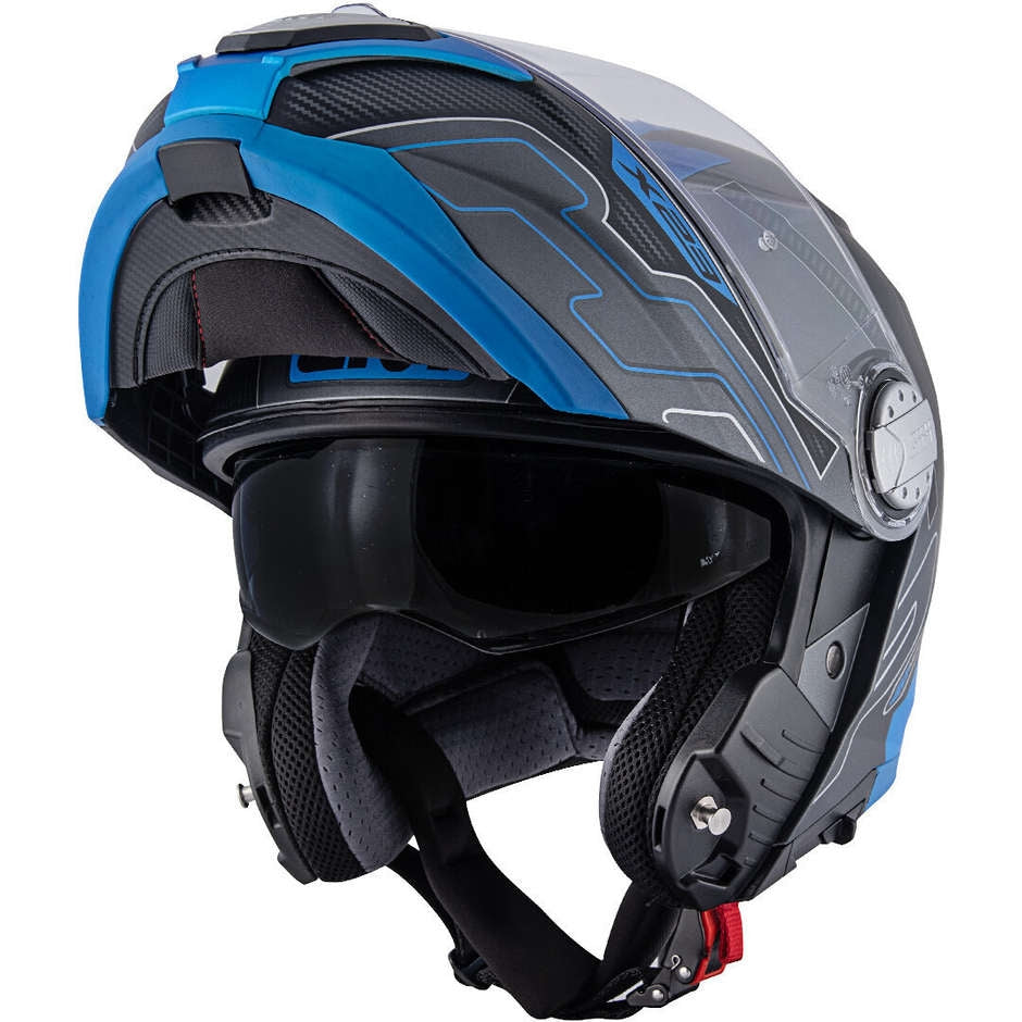 GIVI CASCO MOD X23/SYDNEY C/PL.D/PROTECT TITANI-MT/NEGRO/BLUE – 2 – Maximomoto PT