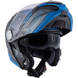 GIVI CASCO MOD X23/SYDNEY C/PL.D/PROTECT TITANI-MT/NEGRO/AZU