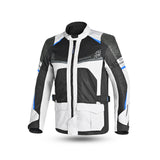 BELA ONSAKER Moto Textil Casacos Azul Gelo Preto