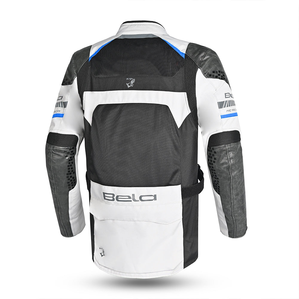 BELA ONSAKER Moto Textil Casacos Azul Gelo Preto