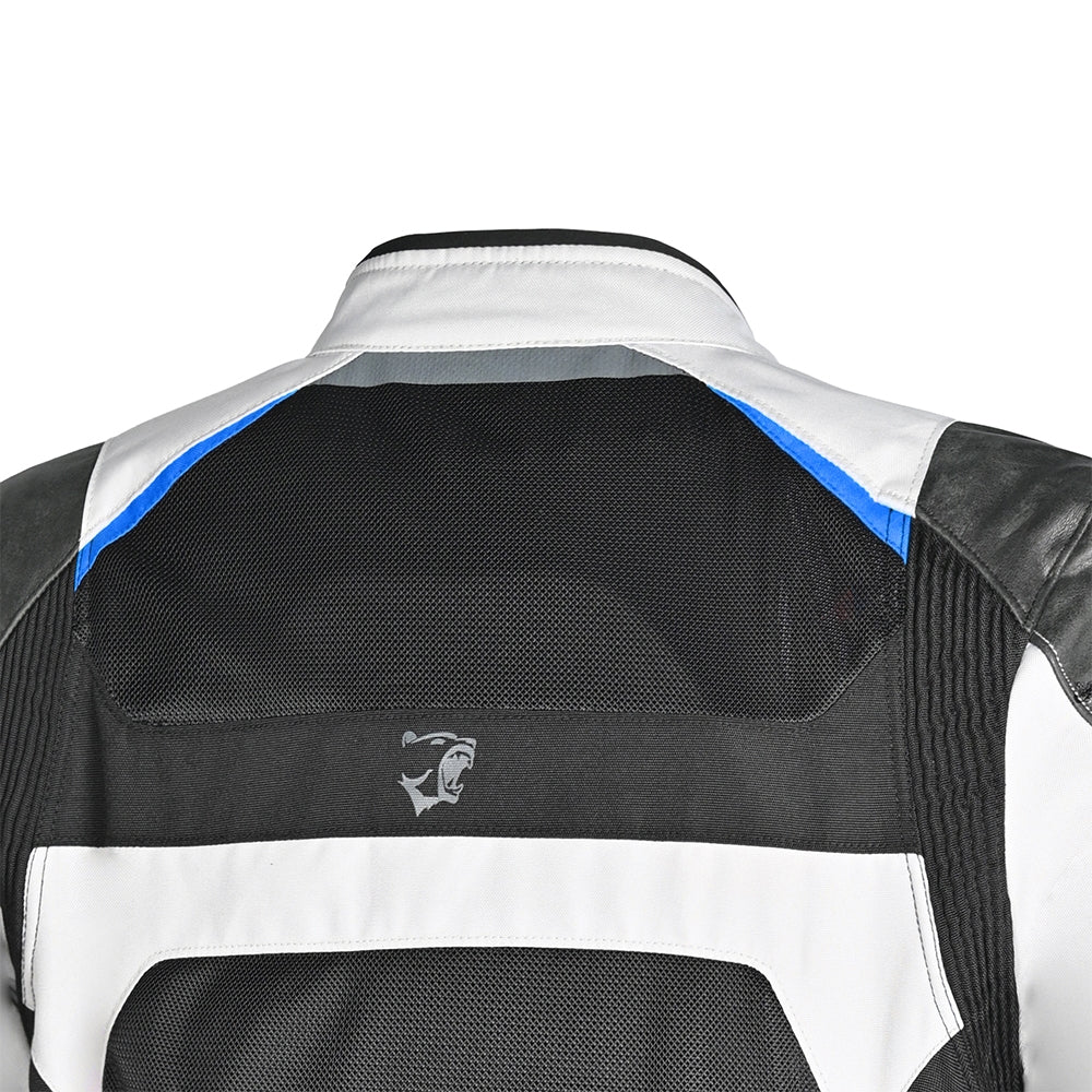 BELA ONSAKER Moto Textil Casacos Azul Gelo Preto