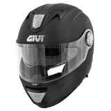 GIVI MOD X.23 SYDNEY Moto Turismo Flip Frontal Capacete Preto Sólido