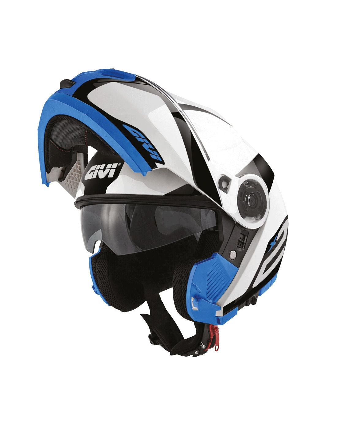 GIVI - CASCO X21 CHALLENGER SPIRIT BLANCO NEGRO AZUL