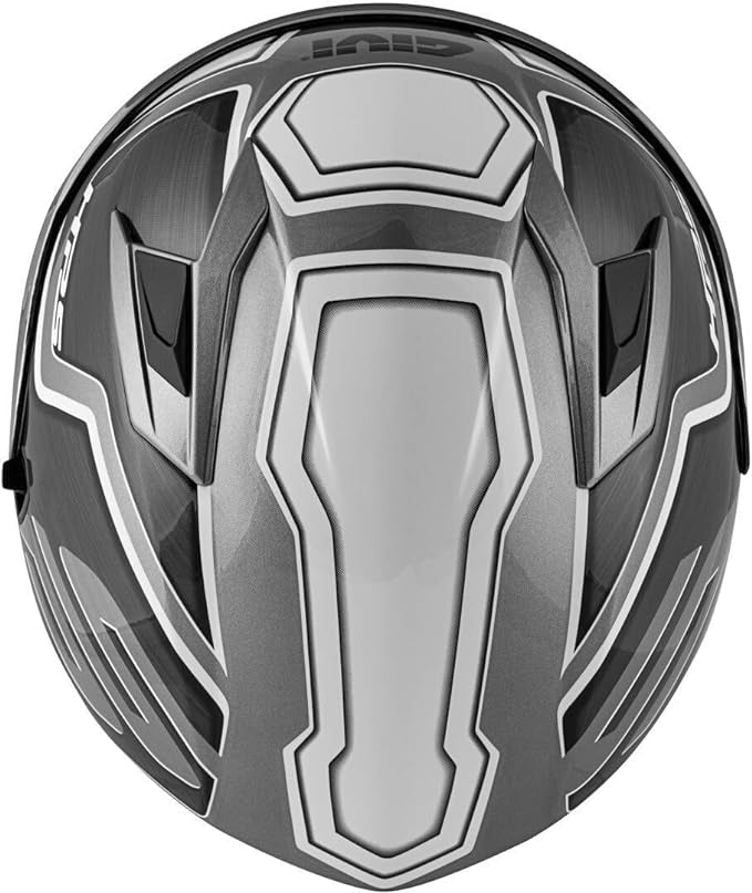 GIVI 50.6 SPORT LED DEEP Moto Integral Capacete Preto Prata – 4 – Maximomoto PT