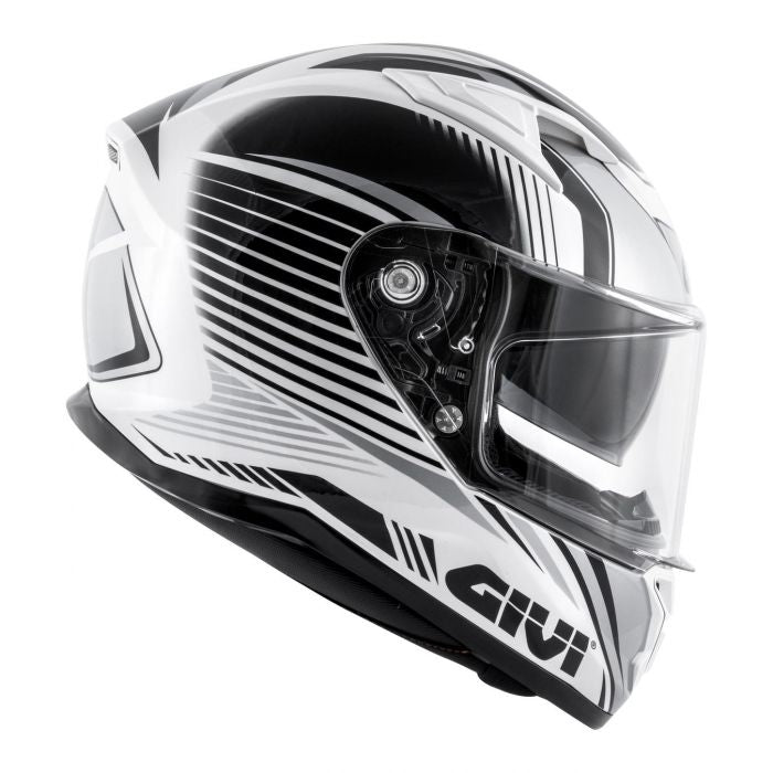 GIVI 50.6 STOCCARDA GLADE Moto Integral Capacete Titânio Branco – 4 – Maximomoto PT